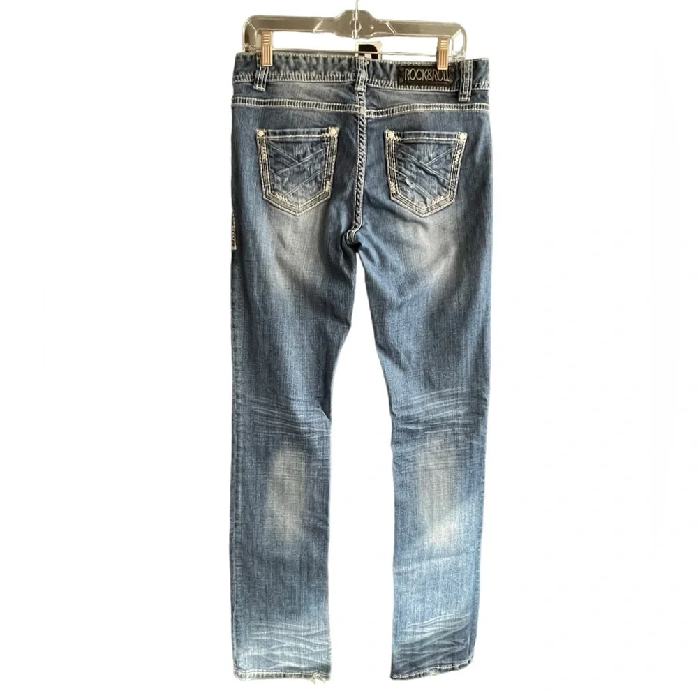 Rock& Roll Jeans size27X36 enseam 34" Rise 9" in excellent condition. - Picture 1 of 11